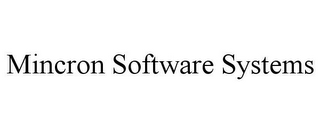 MINCRON SOFTWARE SYSTEMS