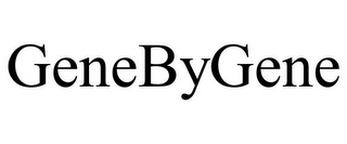 GENEBYGENE