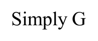 SIMPLY G