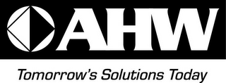 AHW TOMORROW'S SOLUTIONS TODAY