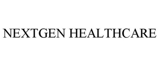 NEXTGEN HEALTHCARE