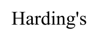 HARDING'S