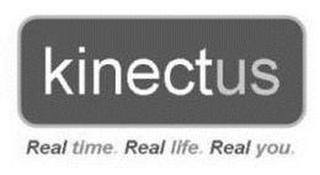 KINECTUS REAL TIME. REAL LIFE. REAL YOU.