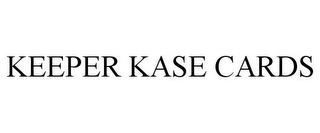 KEEPER KASE CARDS