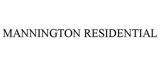 MANNINGTON RESIDENTIAL