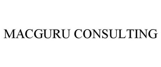 MACGURU CONSULTING