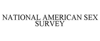 NATIONAL AMERICAN SEX SURVEY