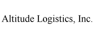 ALTITUDE LOGISTICS, INC.