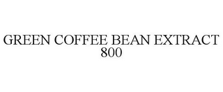 GREEN COFFEE BEAN EXTRACT 800