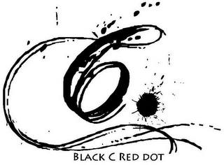 C BLACK C RED DOT