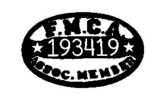 F.M.C.A. 193419 ASSOC. MEMBER