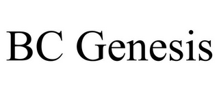 BC GENESIS