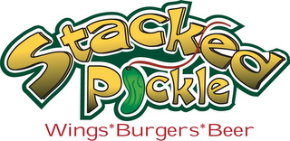 STACKED PICKLE WINGS*BURGERS*BEER