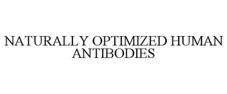 NATURALLY OPTIMIZED HUMAN ANTIBODIES