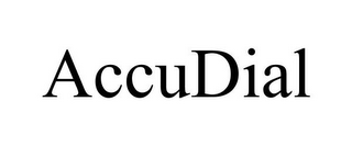 ACCUDIAL