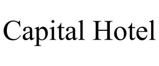 CAPITAL HOTEL