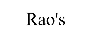 RAO'S