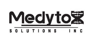 MEDYTOX SOLUTIONS INC