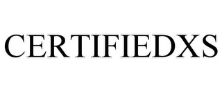 CERTIFIEDXS