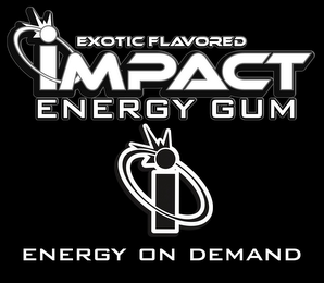 EXOTIC FLAVORED IMPACT ENERGY GUM I ENERGY ON DEMAND