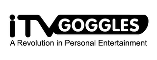 ITVGOGGLES A REVOLUTION IN PERSONAL ENTERTAINMENT