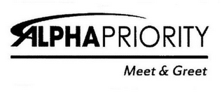 ALPHA PRIORITY MEET & GREET