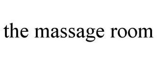 THE MASSAGE ROOM