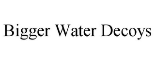 BIGGER WATER DECOYS