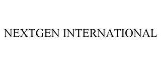 NEXTGEN INTERNATIONAL