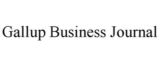 GALLUP BUSINESS JOURNAL