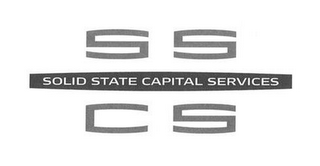 SSCS SOLID STATE CAPITAL SERVICES