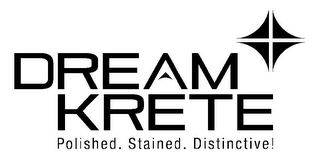 DREAMKRETE POLISHED. STAINED. DISTINCTIVE!