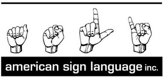 AMERICAN SIGN LANGUAGE INC.