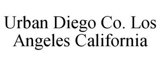 URBAN DIEGO CO. LOS ANGELES CALIFORNIA