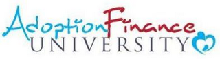 ADOPTION FINANCE UNIVERSITY