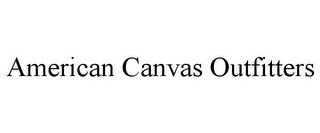 AMERICAN CANVAS OUTFITTERS