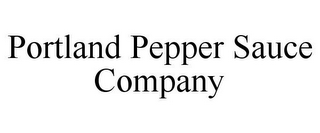 PORTLAND PEPPER SAUCE COMPANY