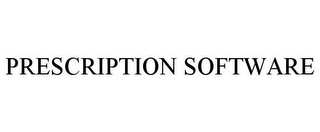 PRESCRIPTION SOFTWARE