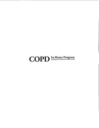 COPD IN-HOME PROGRAM