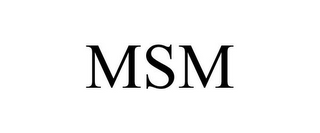 MSM