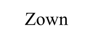 ZOWN