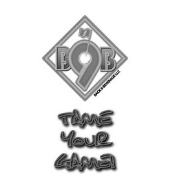 B9B BACK 9 BEVERAGE LLC TAME YOUR GAME!