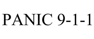 PANIC 9-1-1