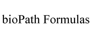 BIOPATH FORMULAS