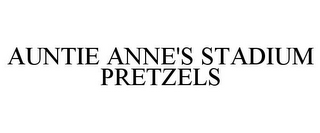 AUNTIE ANNE'S STADIUM PRETZELS