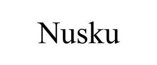 NUSKU