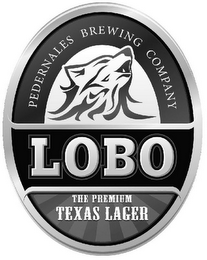 PEDERNALES BREWING COMPANY LOBO THE PREMIUM TEXAS LAGER