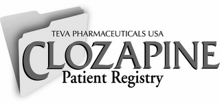 TEVA PHARMACEUTICALS USA CLOZAPINE PATIENT REGISTRY