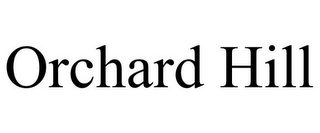 ORCHARD HILL
