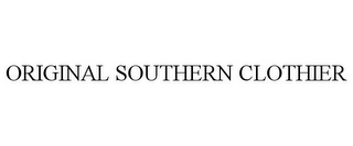 ORIGINAL SOUTHERN CLOTHIER